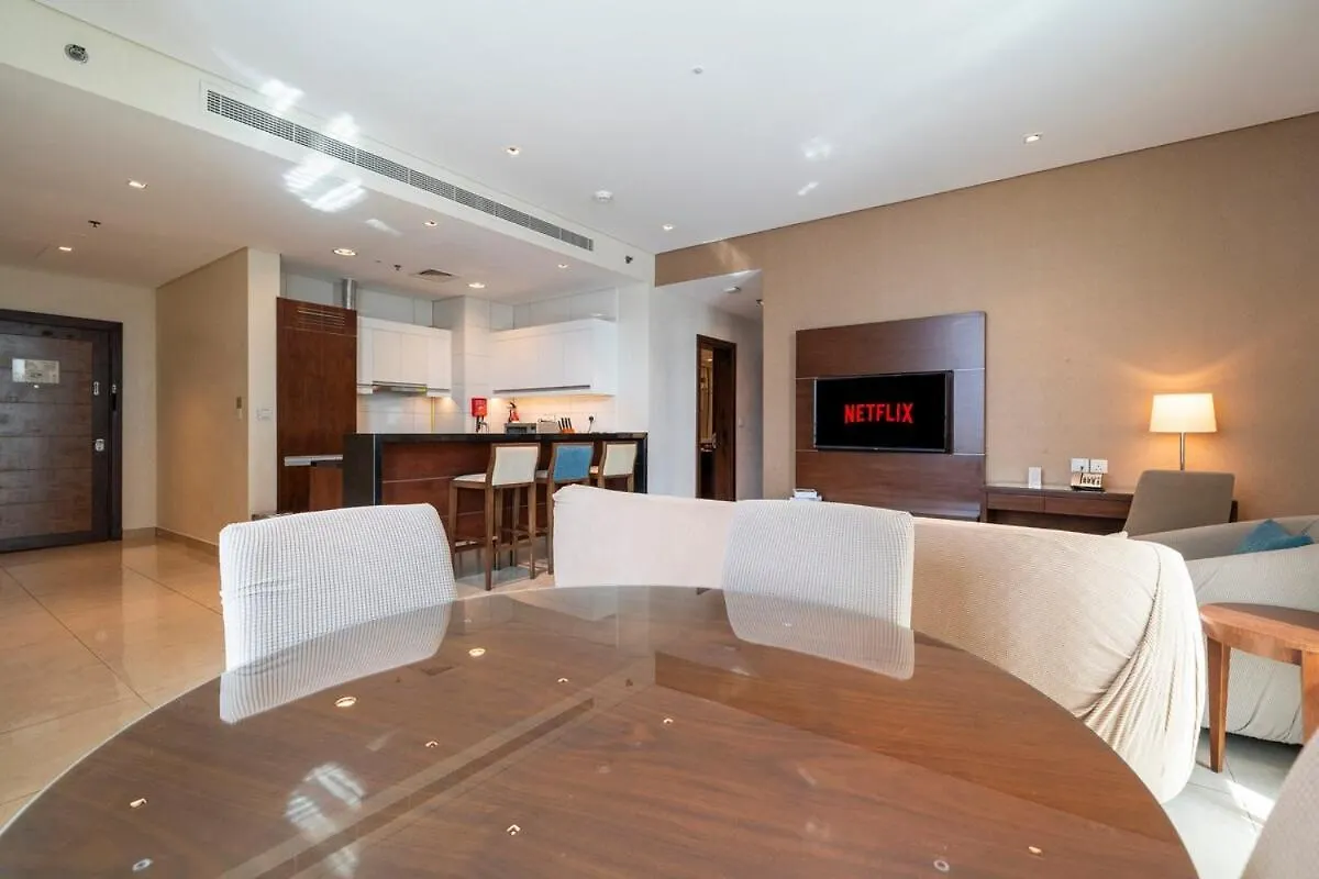5 Star 2Br W & Infinity Pool Full Canal & Burj Views Dubai Apartment